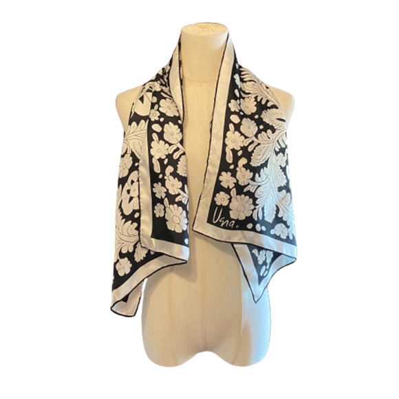 Vintage Vera Neumann Silk Scarf with Flaw - Picture 1 of 5